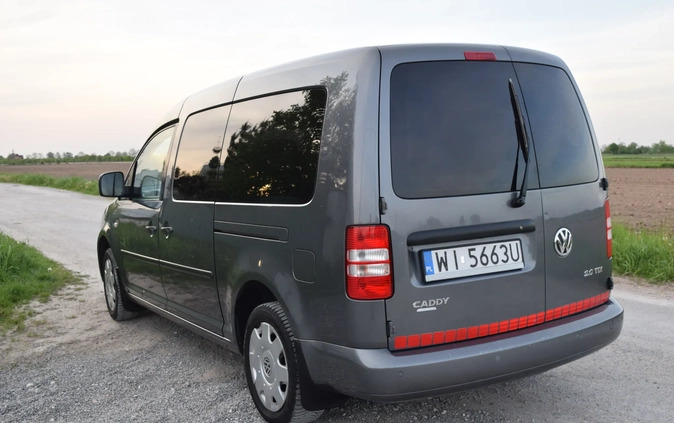 Volkswagen Caddy cena 43300 przebieg: 440827, rok produkcji 2013 z Wyszków małe 704